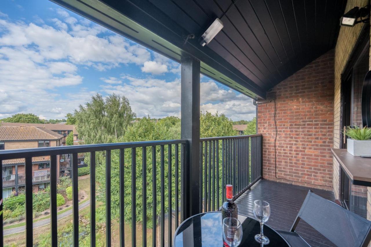 Waterlily Apartment - Beautiful 1-Bed With Overlooking Balcony Nottingham Exterior photo